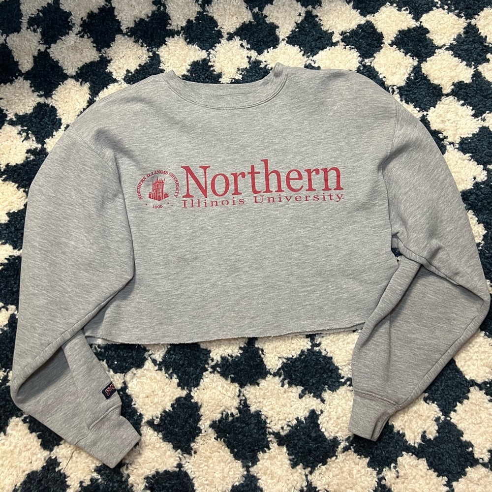 NIU crop crewneck
